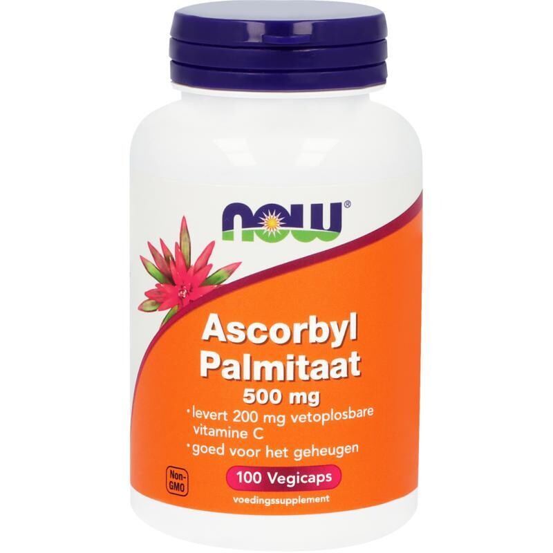 NOW - Ascorbyl palmitaat 500 mg - 100 vegicaps