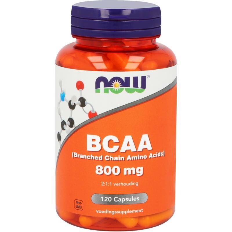 NOW - BCAA (Branched Chain Amino Acids) - 120 capsules