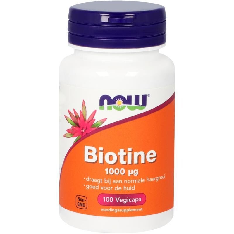 NOW - Biotine 1000 mcg - 100 vegicaps
