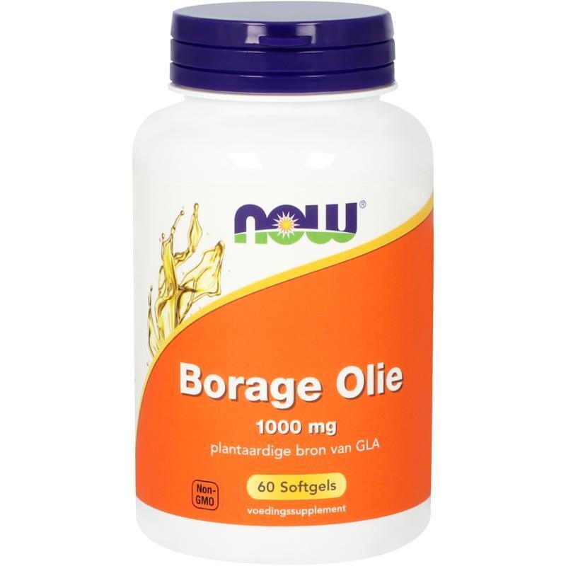 NOW - Borage olie 1000 mg - 60 softgels