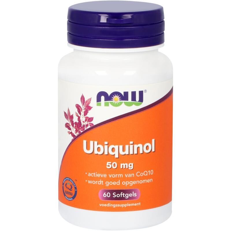 NOW - Co-Q10 Ubiquinol 50 mg - 60 softgels