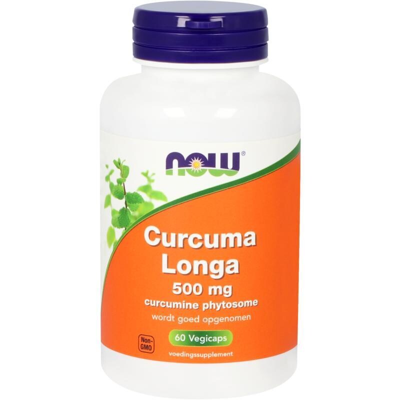 NOW - Curcuma Longa 500 mg - 60 vegicaps