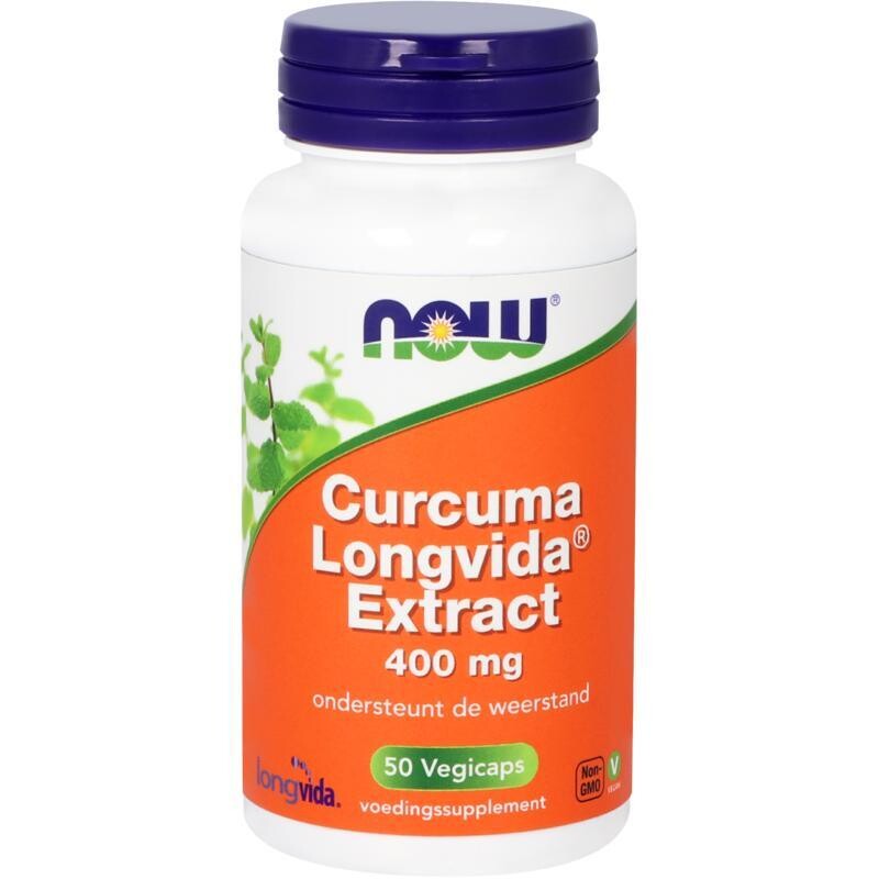 NOW - Curcuma longvida extract - 50 vegicaps
