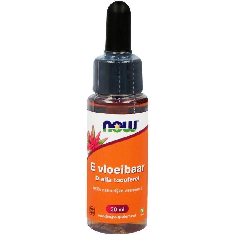 NOW - E-vloeibaar d-alfa tocoferol - 30 ml