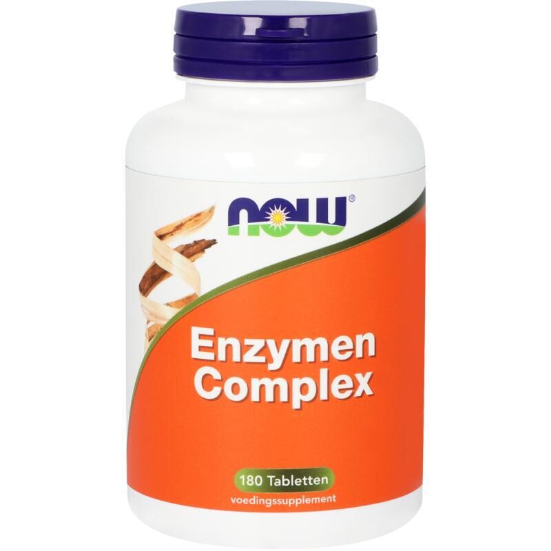 NOW - Enzymen complex - 180 tabletten