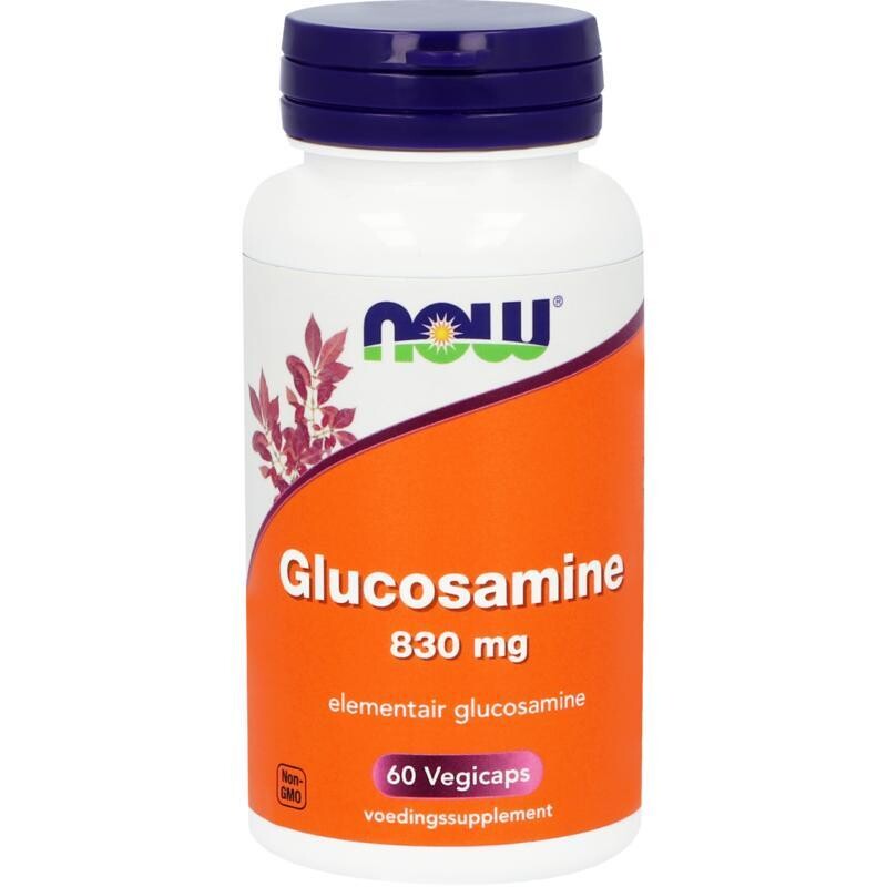 NOW - Glucosamine 830 mg - 60 vegicaps