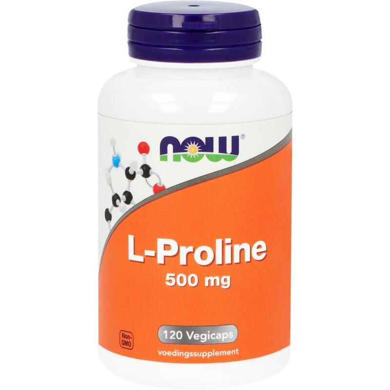 NOW - L-Proline 500 mg - 120 vegicaps