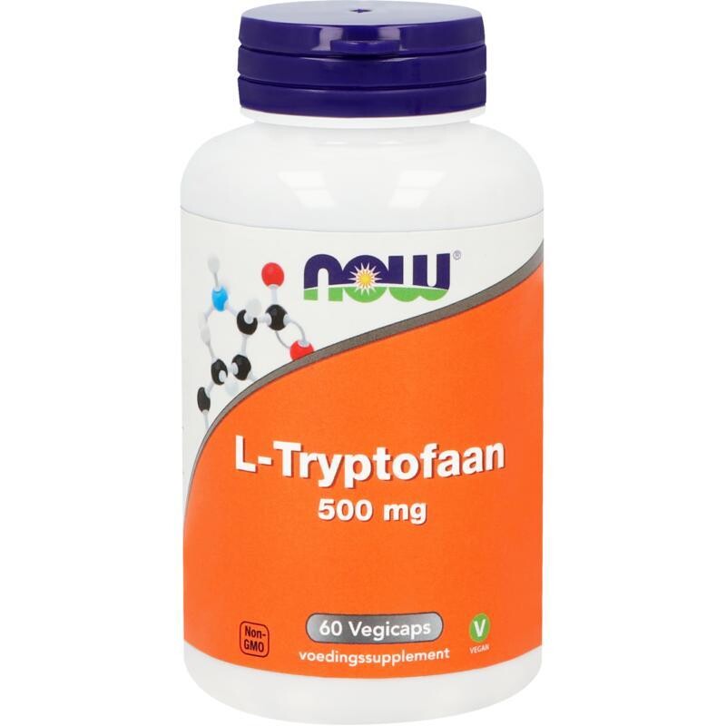 NOW - L-Tryptofaan 500 mg - 60 vegicaps