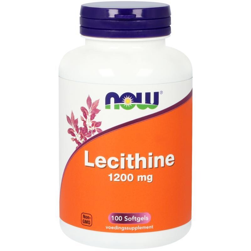 NOW - Lecithine 1200 mg - 100 softgels