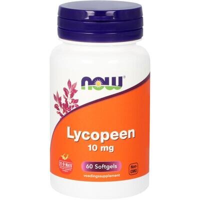 NOW - Lycopeen 10 mg - 60 softgels