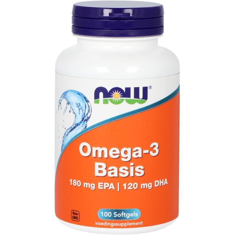 NOW - Omega-3 Basis 180 mg EPA 120 mg DHA - 100 softgels