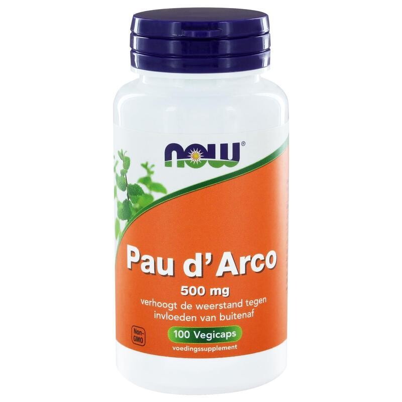 NOW - Pau d' arco 500 mg - 100 vegicaps