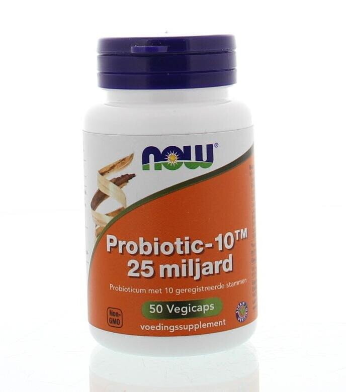 NOW - Probiotic 10TM 25 miljard - 50 vegicaps