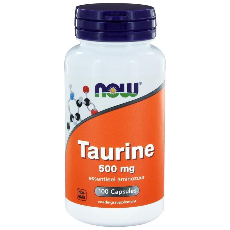 NOW - Taurine 500 mg - 100 capsules