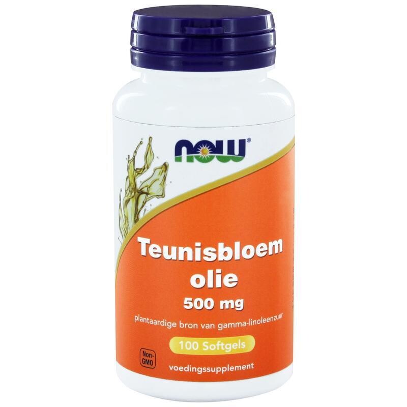 NOW - Teunisbloemolie 500 mg - 100 softgels