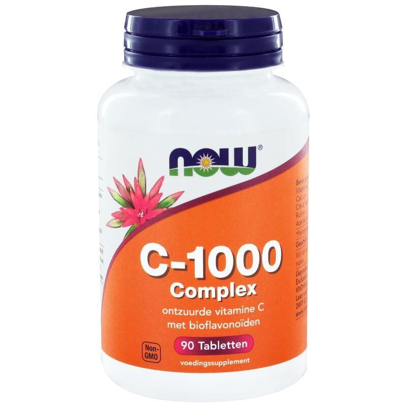 NOW - Vitamine C 1000 mg complex - 90 tabletten