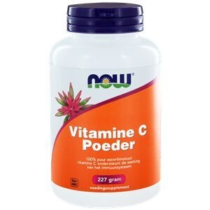 NOW - Vitamine C poeder ascorbinezuur - 227 gram