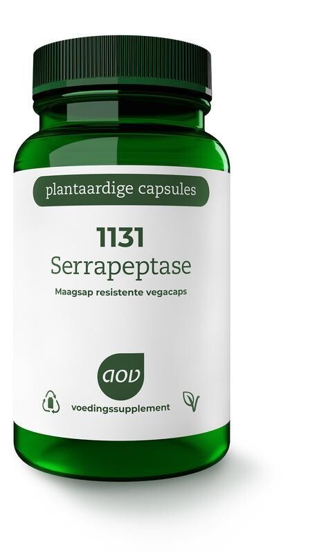AOV - 1131 Serrapeptase - 60 vegicaps