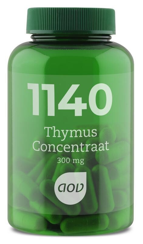 AOV - 1140 Thymus concentraat 300 mg - 60 vegicaps