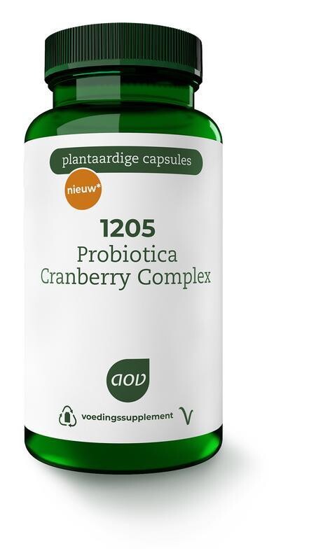 AOV - 1205 Probiotica cranberry complex - 60 vegicaps