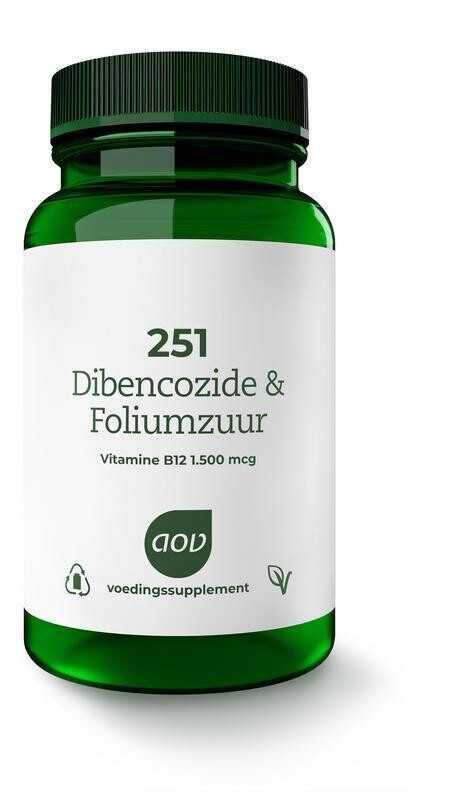 AOV - 251 Dibencozide & foliumzuur - 60 zuigtabletten