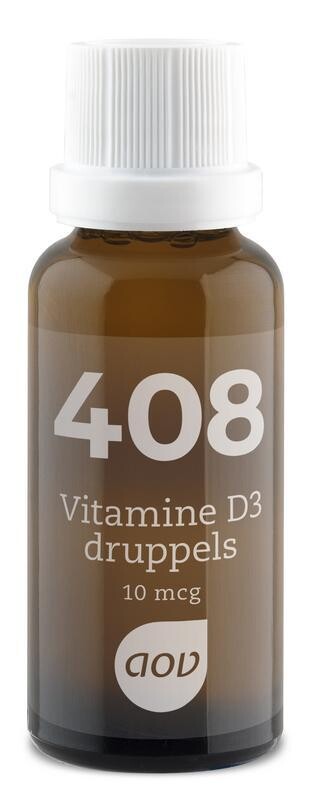 AOV - 408 Vitamine D3 druppels 10 mcg - 25 ml