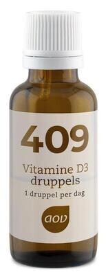 AOV - 409 Vitamine D3 druppels 25 mcg - 15 ml