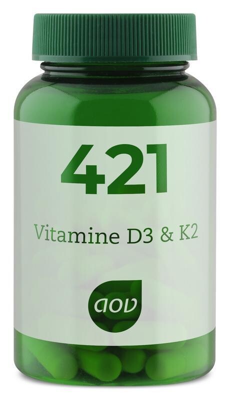 AOV - 421 Vitamine D3 & K2 - 60 vegicaps