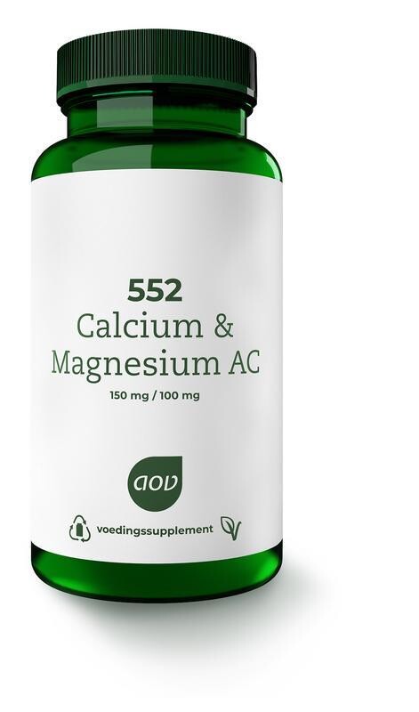 AOV - 552 Calcium & magnesium AC - 60 tabletten