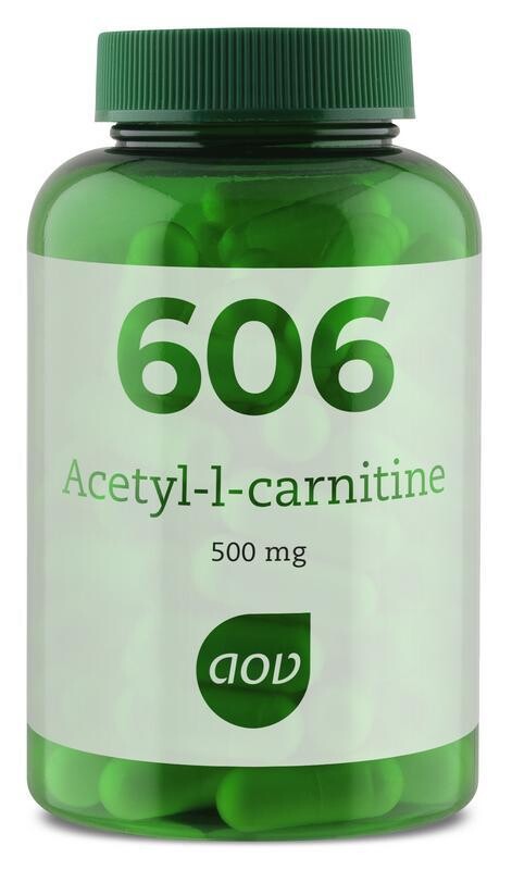 AOV - 606 Acetyl L-Carnitine 500 mg - 90 vegicaps