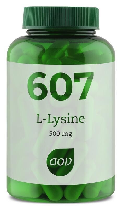 AOV - 607 L-Lysine 500 mg - 90 vegicaps