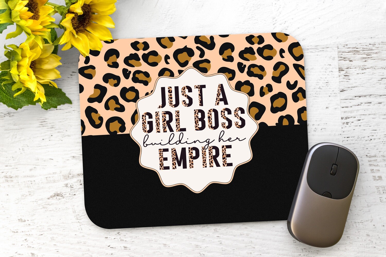 Just a Girl Boss Mouse Pad