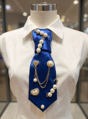 Blue Junk Tie