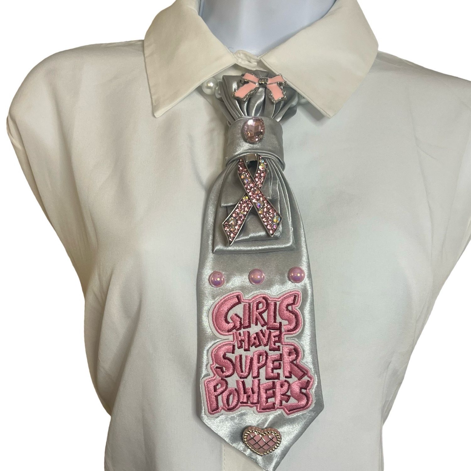 Breast Cancer Awareness Junk Tie