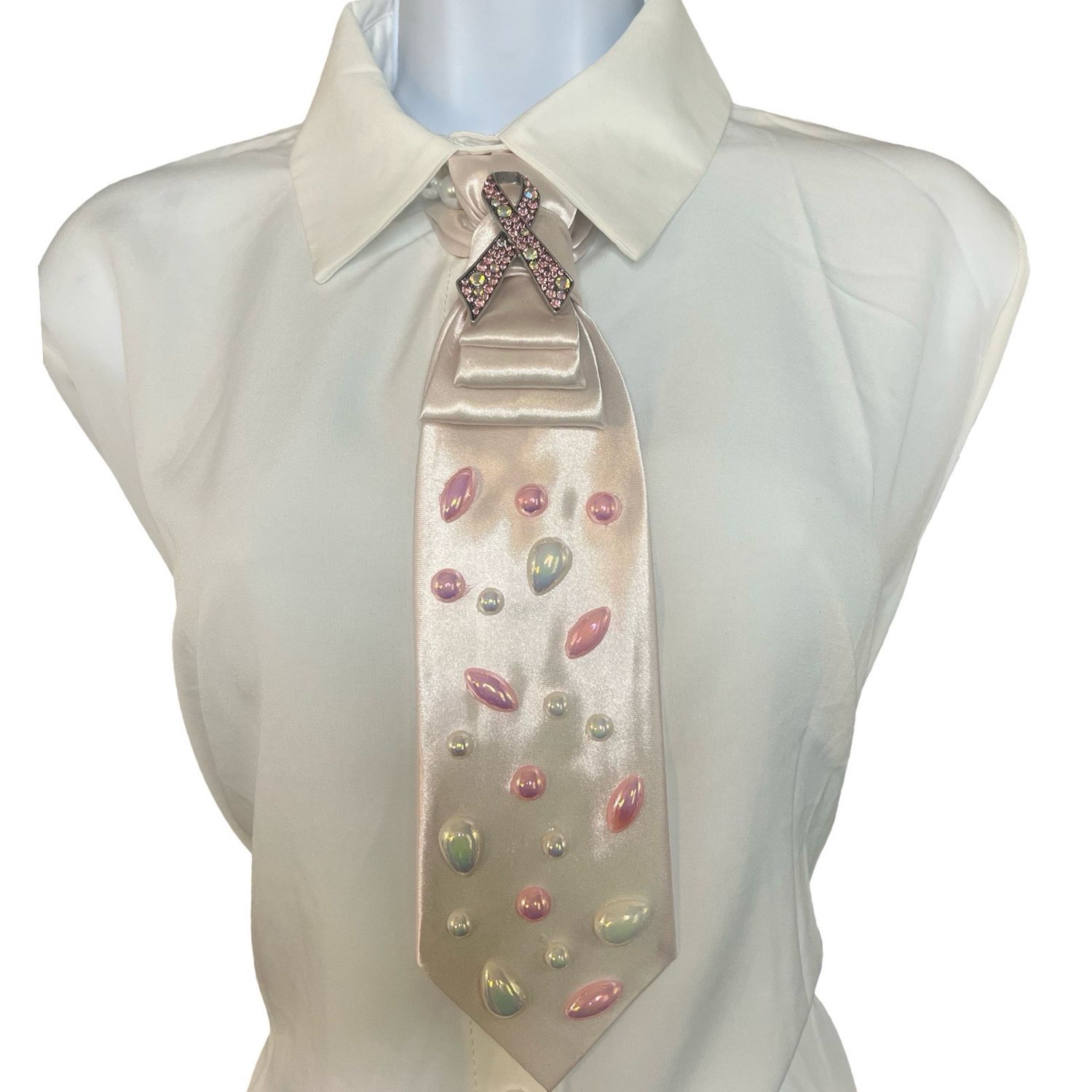 Breast Cancer Awareness Junk Tie