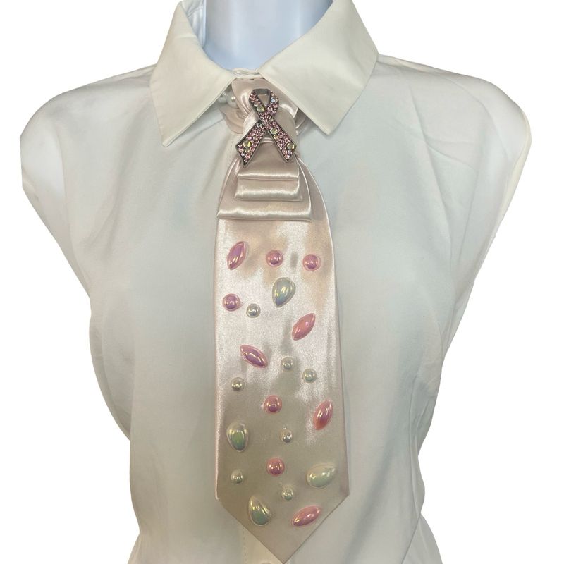 Breast Cancer Awareness Junk Tie