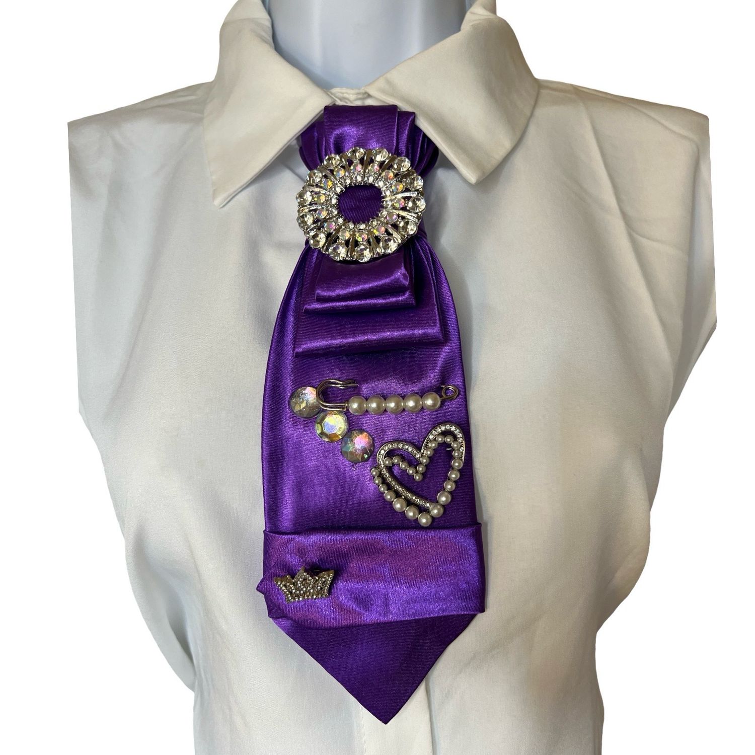 Royal Purple Junk Tie