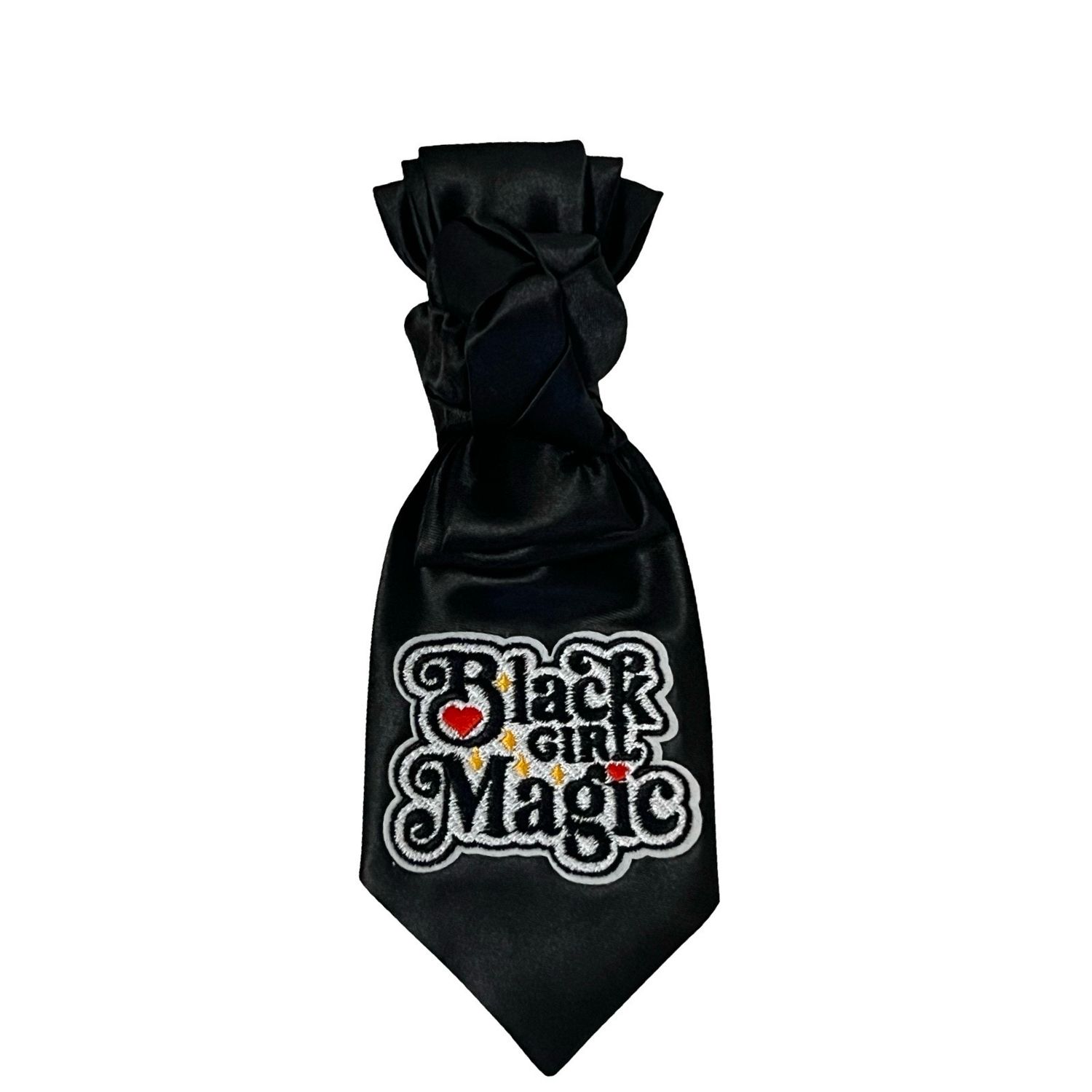 Black Girl Magic Knotted Tie