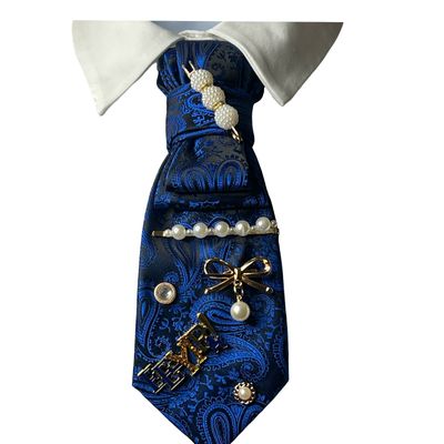 Sigma Gamma Rho Blue Paisley