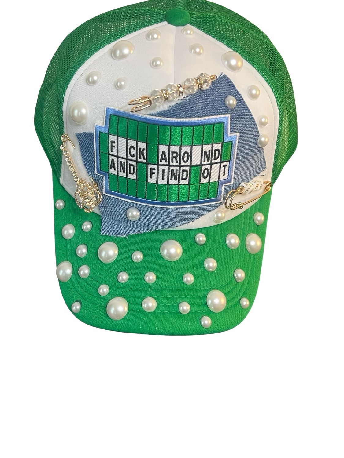 FAFO Junk Hat Green