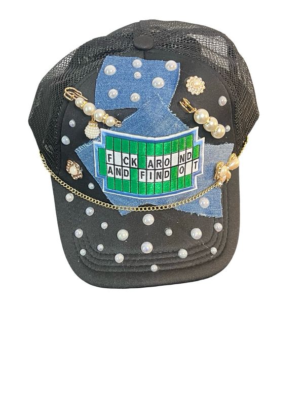 FAFO Junk Hat Black