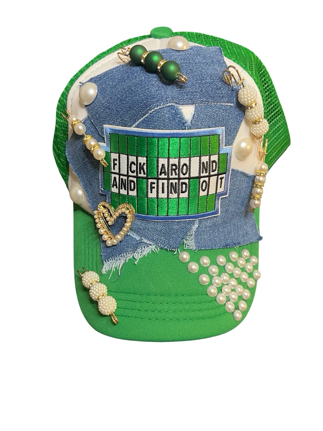 FAFO Junk Hat Green