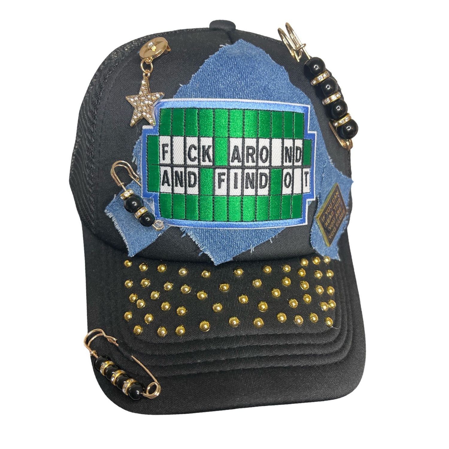FAFO Junk Hat Black