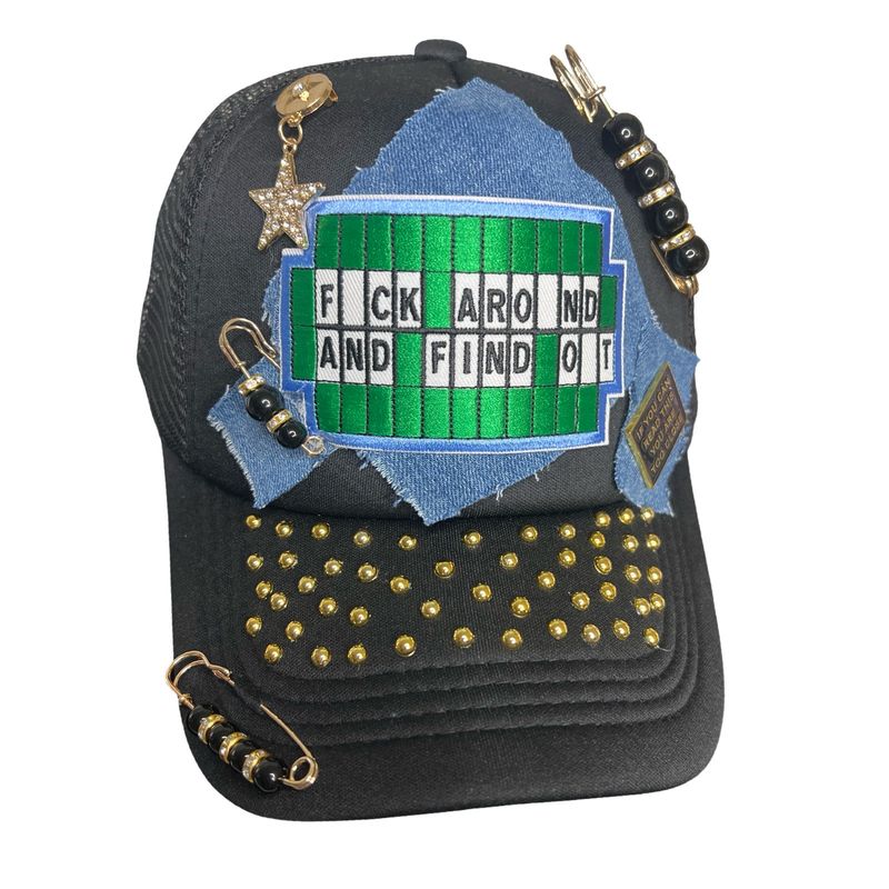 FAFO Junk Hat Black