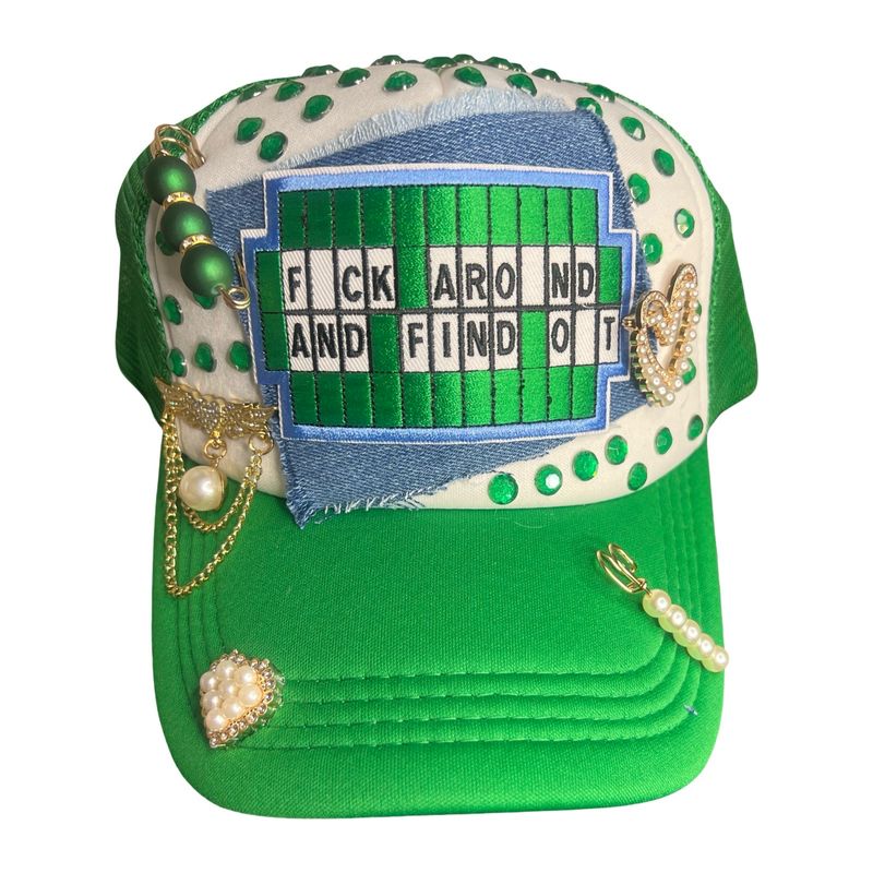 FAFO Junk Hat Green
