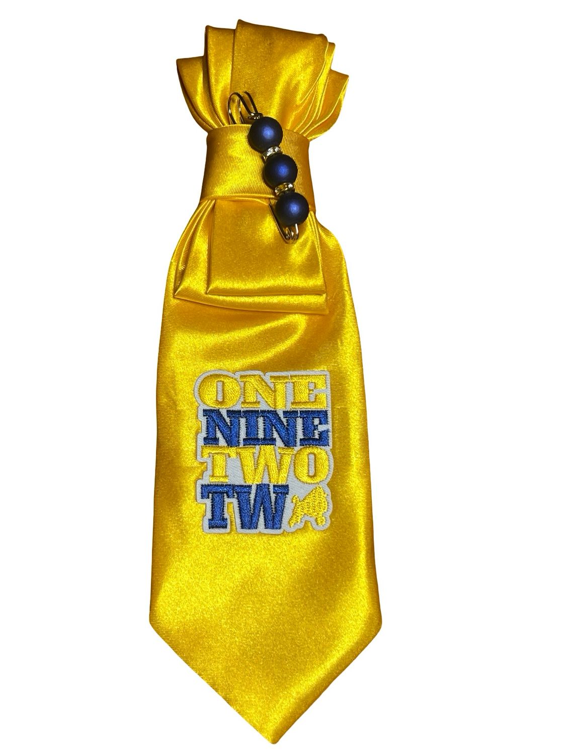 Sigma Gamma Rho Yellow Junk Tie