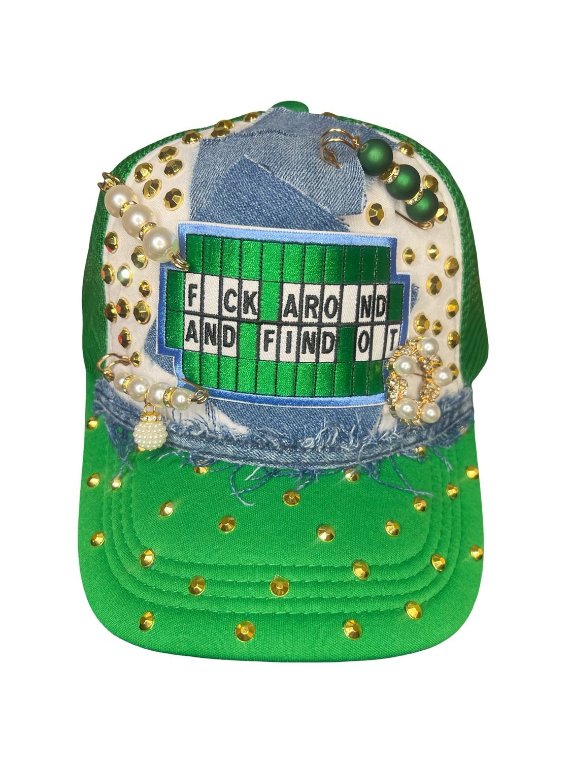 FAFO Junk Hat Green