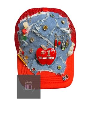 Teacher Junk Hat