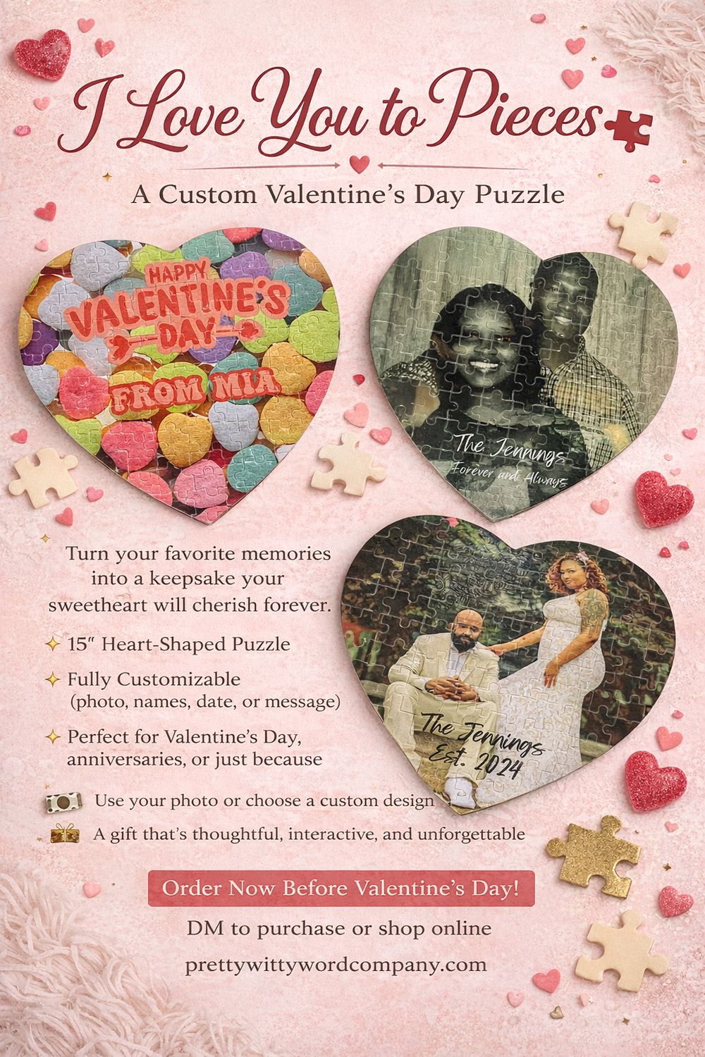 Custom Sweetheart Puzzle