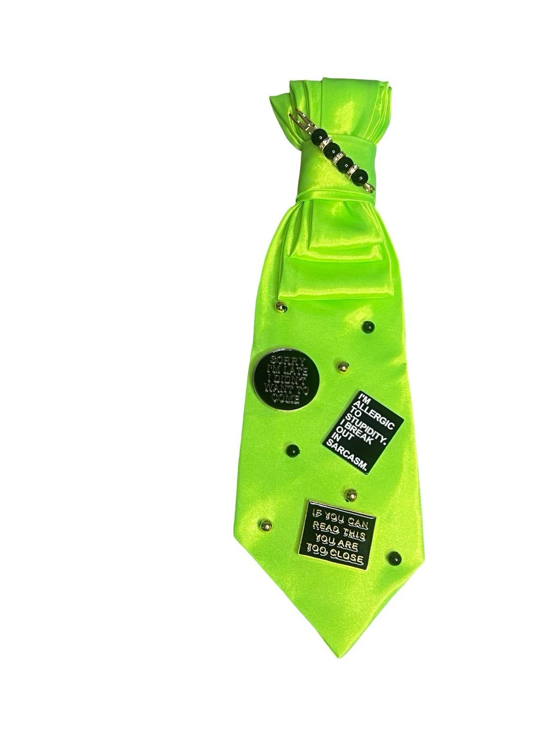 Neon Witty Junk Tie